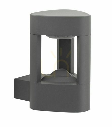 Check Outdoor Wall Lamp SU-MA FAN Dark Gray Aluminum 11W GL 11206