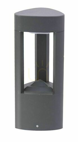 Check Outdoor Post Light SU-MA Fan Dark Gray LED 30 cm GL 11201