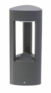 Outdoor Post Light SU-MA Fan Dark Gray LED 30 cm GL 11201 0 Outdoor Post Light SU-MA Fan Dark Gray LED 30 cm GL 11201 small 0