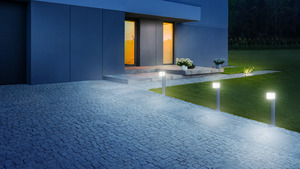 Steinel GL 80 LED iHF anthracite 9.5W garden luminaire small 4