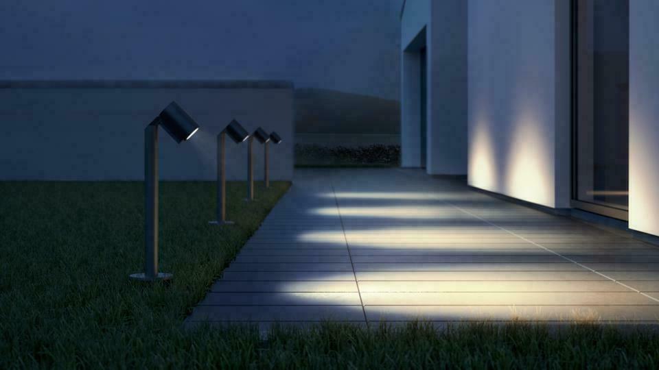 View Steinel Spot WAY Nightautomatic 7W LED luminaire anthracite Steinel Spot WAY Nightautomatic 7W LED luminaire anthracite