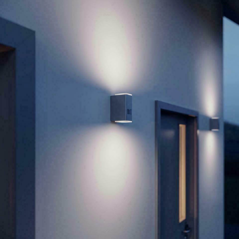 View Steinel L 930 LED 9.3W luminaire with sensor anthracite Steinel L 930 LED 9.3W luminaire with sensor anthracite
