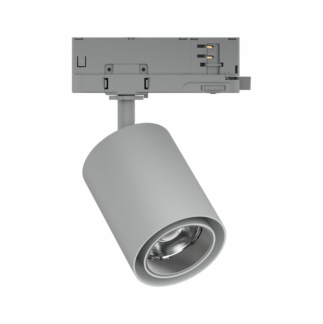 Prorail Track Sensor ProRail3 KRATOS 9W 50° 4000K 230V silver / metal track spotlight ...