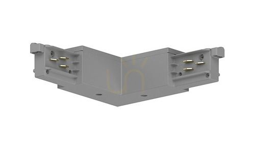 Check Stucchi ONETRACK 9012/G L-shaped track connector, grey
