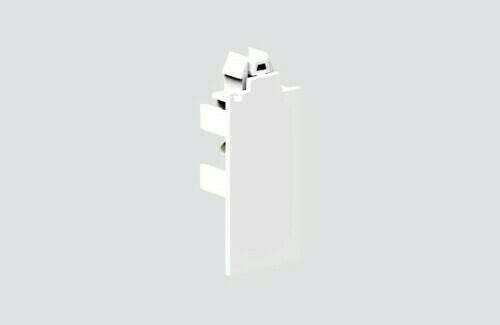 Check Luminaire cap left white 9304/L-W M