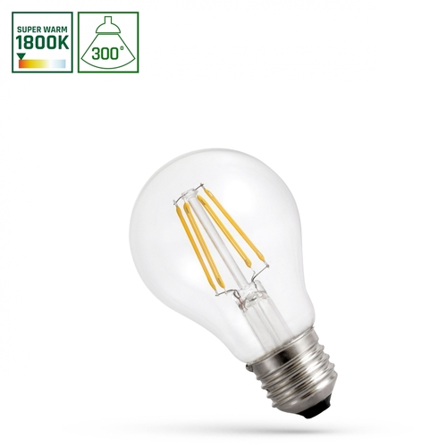 Check Led Gls E 27 230 V 4 W Cog 1800 K Clear Spectrum