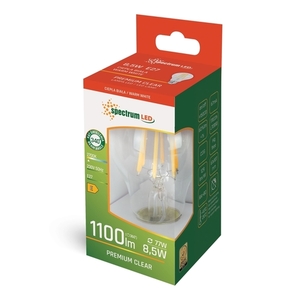 Led Gls E 27 230 V 8.5 W Cog Ww Clear Spectrum small 1