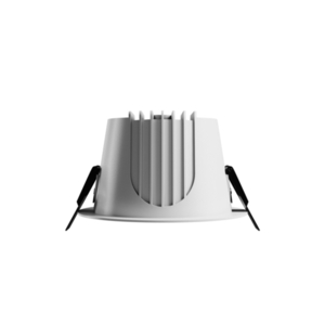 Orbito Downlight 6 20 W Nw 230 V 40st Ip44 Ra90 Ugr<19 139 X85 Mm White/Black Mat Circle. Power Adjustment 5 L small 1