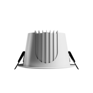 Orbito Downlight 14 27 W Nw 230 V 40st Ip44 Ra90 Ugr<19 169 X95 Mm White/Black Mat Circle. Power Adjustment 5 small 1