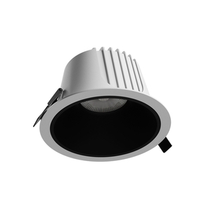 Orbito Downlight 14 27 W Nw 230 V 40st Ip44 Ra90 Ugr<19 169 X95 Mm White/Black Mat Circle. Power Adjustment 5 small 3
