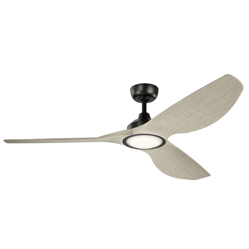 Check Imari - Fan 65 inches / 165 - satin black