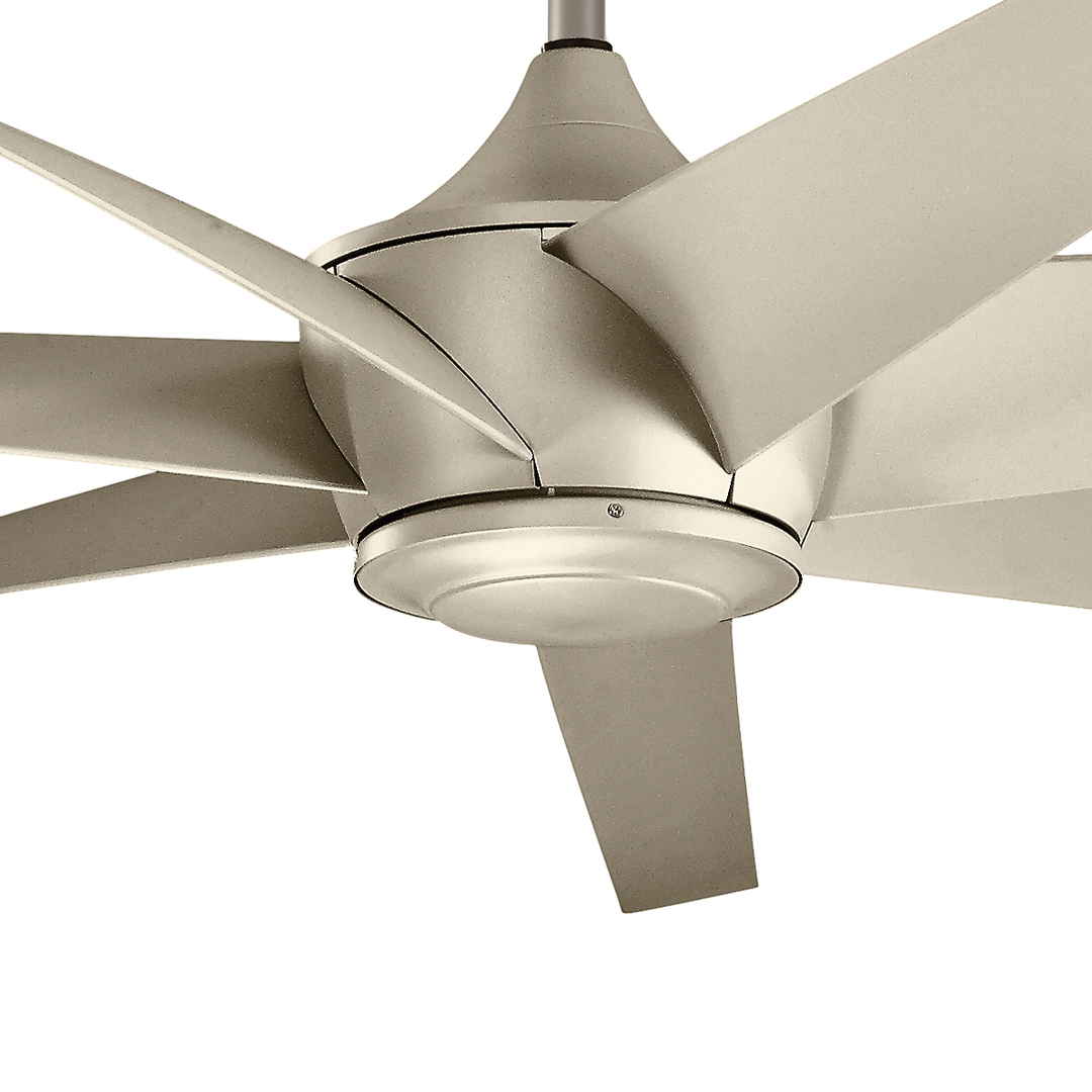 Show Teaching - Fan 80 inches / 203 - antique satin silver Teaching - Fan 80 inches / 203 - antique satin silver