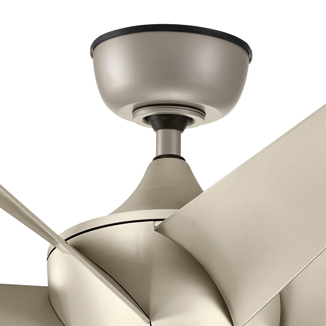 View Lehr II - Fan 54 inch / 137 - Satin antique silver Lehr II - Fan 54 inch / 137 - Satin antique silver