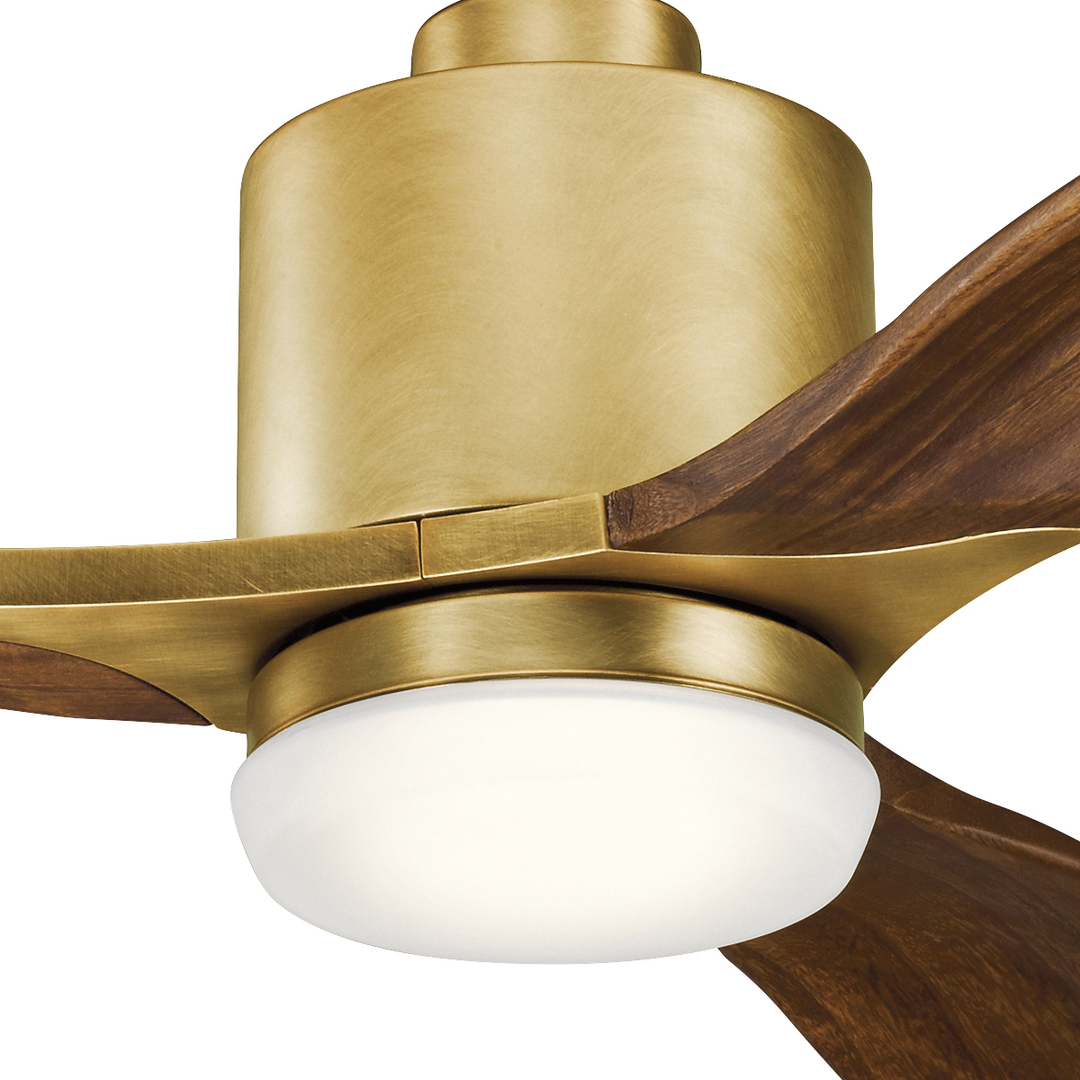 Preview Ridley II - Fan 52 inch / 132 - Natural brass Ridley II - Fan 52 inch / 132 - Natural brass