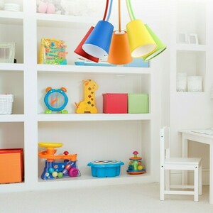 Wire Colour Ceiling Lamp 5 Pł. small 1
