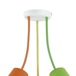 Wire Colour Ceiling Lamp 3 Pł. small 2