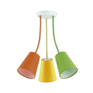 Wire Colour Ceiling Lamp 3 Pł. small 0