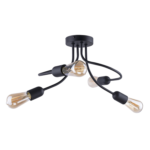 Check Fado Black Ceiling Lamp 4 Pł