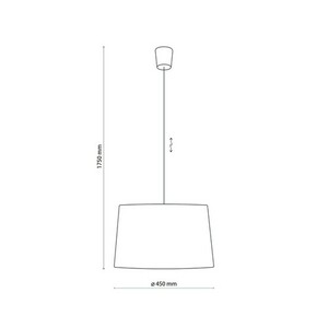 Maja Black Pendant Lamp 1 Pł small 5