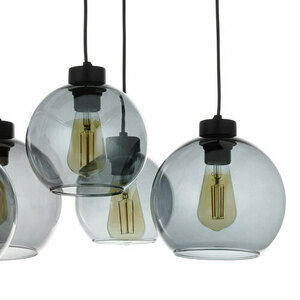 Cubus Graphite Pendant Lamp 8 Pł small 5