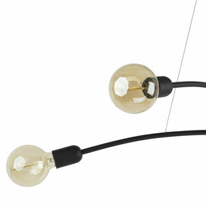 Helix Black Pendant Lamp 4 Pł small 2