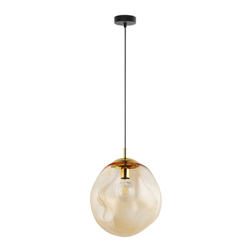 Check Sol Amber Pendant Lamp 1 Pł