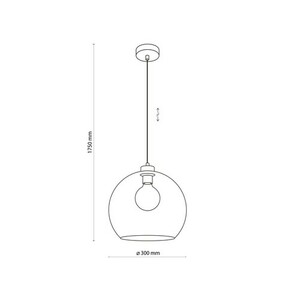 Cubus Graphite Pendant Lamp 1 Pł small 5