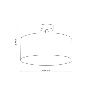 Rondo White Ceiling Lamp 4 Pł 400 small 6