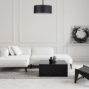 Rondo Black Ceiling Lamp 4 Pł 450 small 1