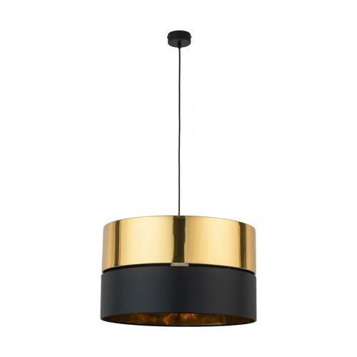 Check Hilton Black/Gold Pendant Lamp 1 Pł