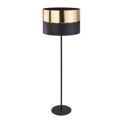 Check Hilton Black/Gold Floor Lamp 1 Pł