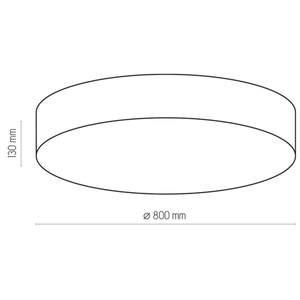Traffic circle Beige Ceiling Lamp 6 Pł 780 small 2