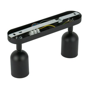 Top Ceiling Lamp 2 Pł Black/Chrome small 4