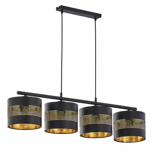 Check Tago Black Pendant Lamp 4 Pł