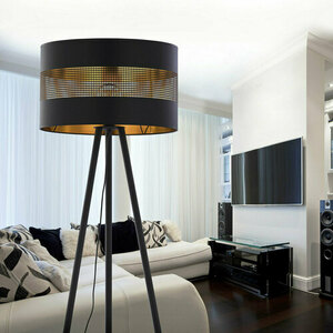 Tago Black Floor Lamp 1 Pł small 1