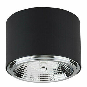 Moris Black Ceiling Lamp 1 Pł. small 0