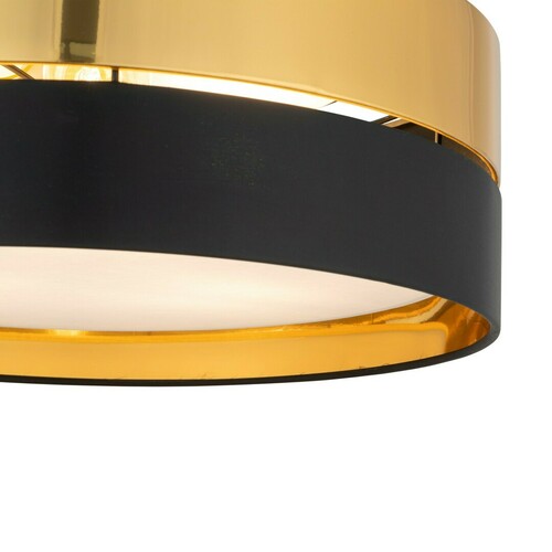 Check Hilton Black/Gold Ceiling Lamp 4 Pł 450