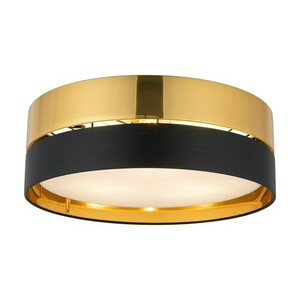 Hilton Black/Gold Ceiling Lamp 4 Pł 450 small 4
