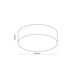 Rondo Graphite Ceiling Lamp 4 Pł 450 small 2
