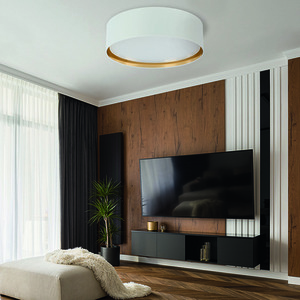 Bilbao White/Gold Ceiling Lamp 4 Pł 600 small 1