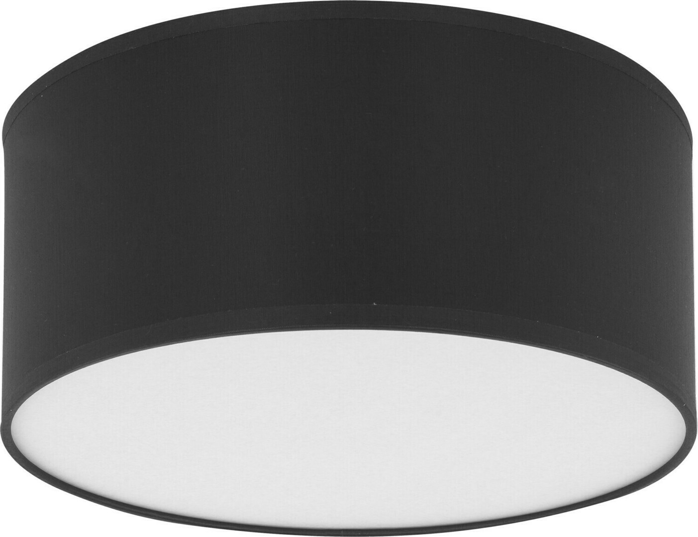 Rondo Black Ceiling Lamp 1 Pł 300