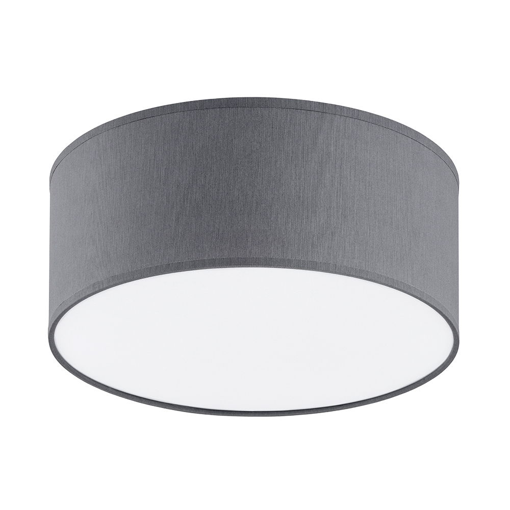Rondo Gray Ceiling Lamp 4 Pł 500