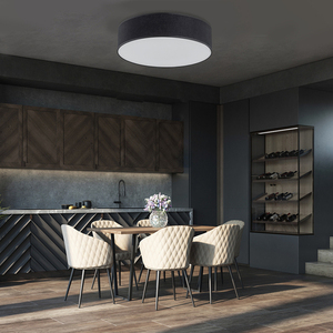Rondo Black Ceiling Lamp 4 Pł 500 small 2