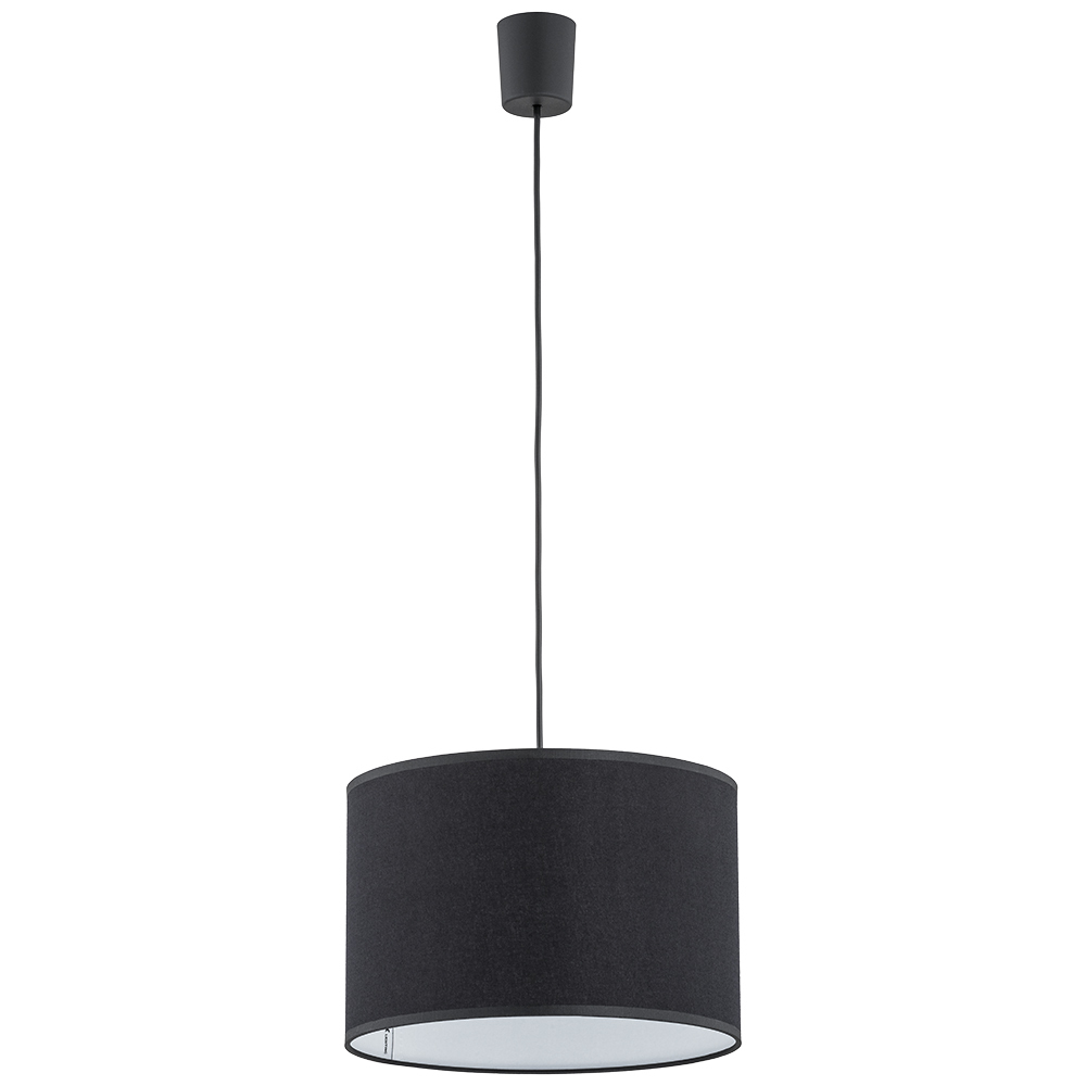 Rondo Black Pendant Lamp 3 Pł