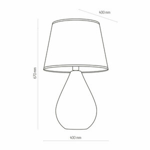 Lacrima Black/Gold Night Lamp 1 Pł. small 6
