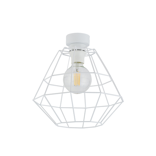 Check Diamond New White Ceiling Lamp 1 Pl D