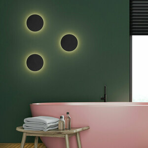 Luna Black New 200 Wall lamp 2 Pł small 1