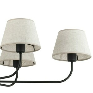 Chicago Linen Ceiling Lamp 6 Pł. small 4