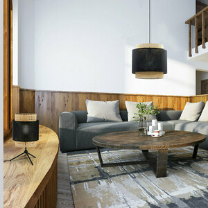 Boho Black Pendant Lamp 1 Pł small 1