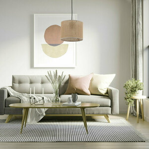 Jute Pendant Lamp 1 Pł small 1